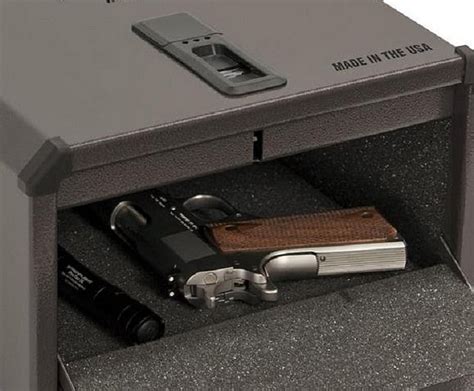 slim single rifle metal drawer box|{The 10} Best Small Gun Safes 2024 Reviews [November Tested] .